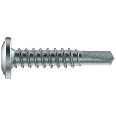 Self Drilling Stainless Steel Fastener for Clips to Thin Steel Sheet and Aluminium - SX2-4.8