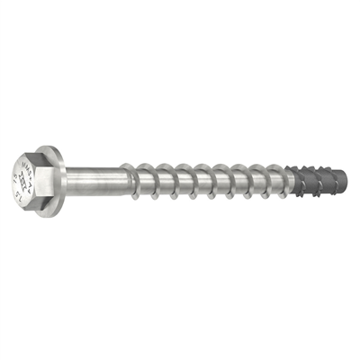 MULTI-MONTI® Plus Stainless Steel Concrete Screw Anchor, Hex Head - MMS-Plus-SS-A4