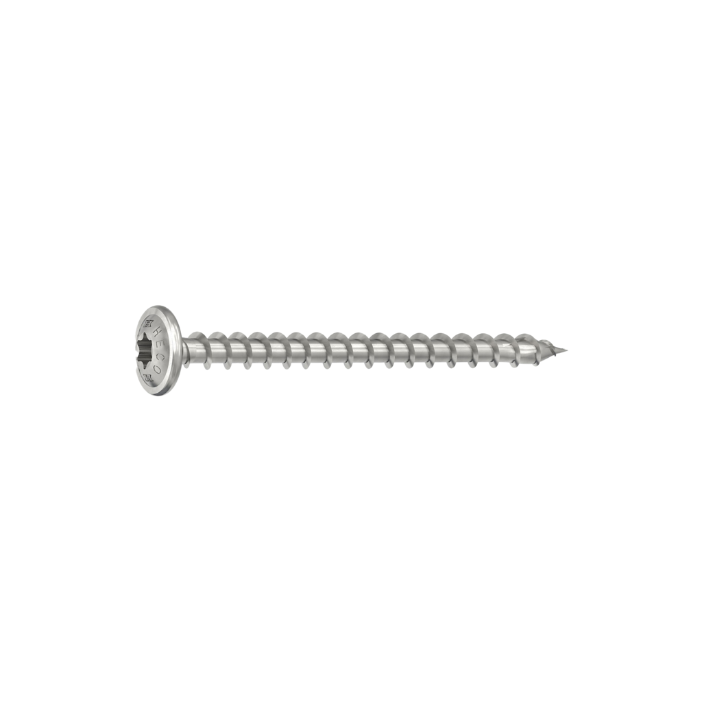 HECO-TOPIX®-plus, A2 Stainless Steel, flange head timber connection, variable full thread fastener - HTP-S-FH-VFT