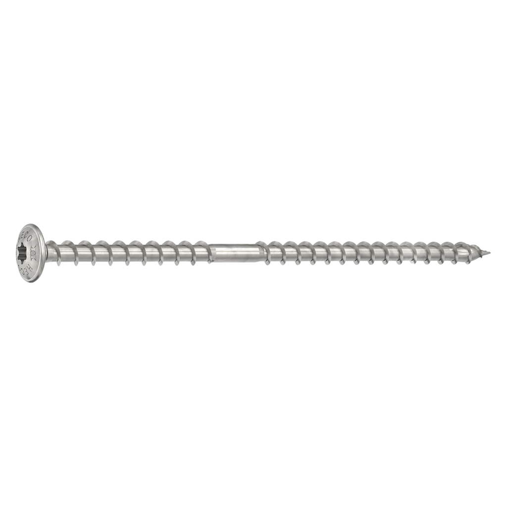 HECO-TOPIX®-plus, A2 Stainless Steel, flange head secondary thread solar screw - HTP-S-FH-ST